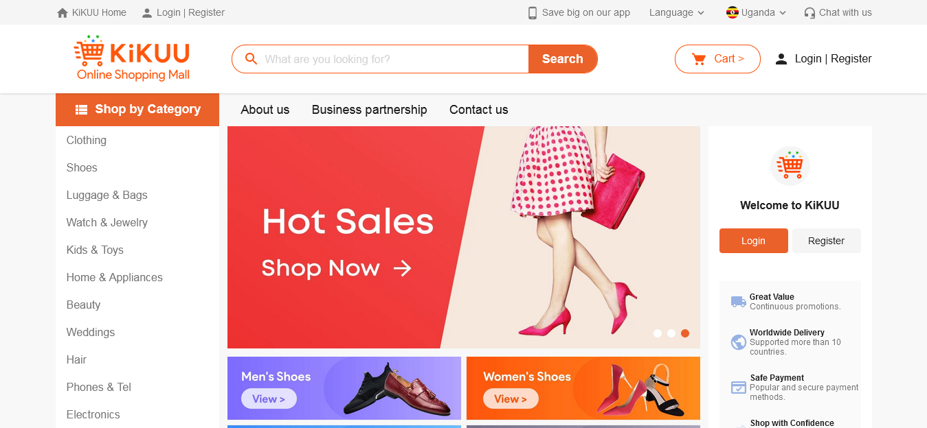 Best International Online Shopping Store in Kampala for Global
