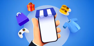 Top Products Ugandans Buy Online Revealed Ugandan man shopping online with popular products like clothing, shoes, and gadgets.