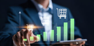 The Rise of Online Shopping in Uganda Ugandan shopper using smartphone for online shopping, illustrating the rise of e-commerce in Uganda in 2025